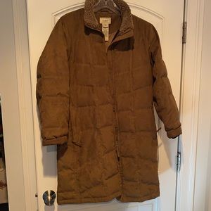 Winter goose down coat LL Bean
